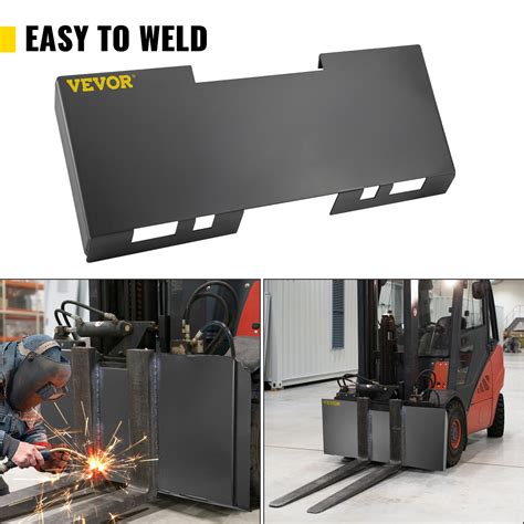 skid steer attach plate|universal skid steer mount plate.